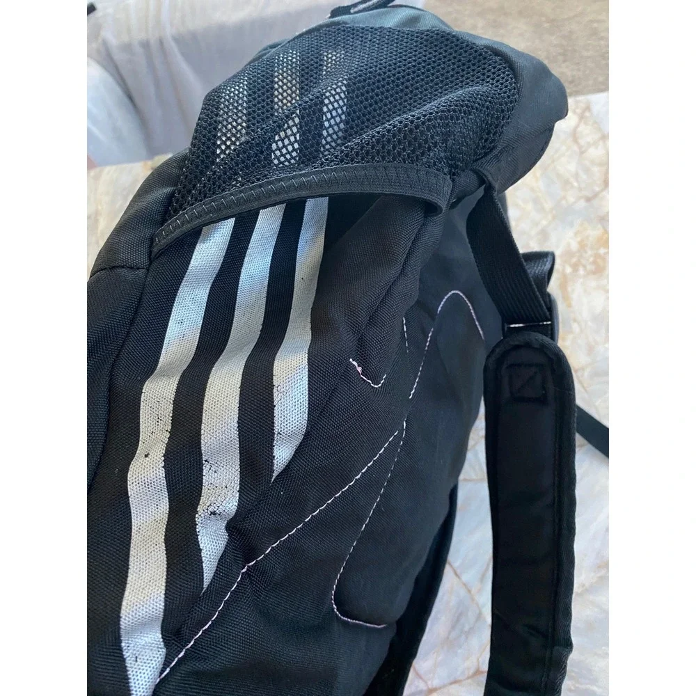 Adidas Hydroshield Backpack Pink Black Honeycomb Ripstop Sport Soccer Gym Bag